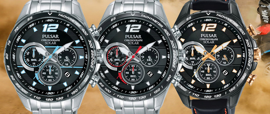 Pulsar Solar Rally horloges 2017 - 2018
