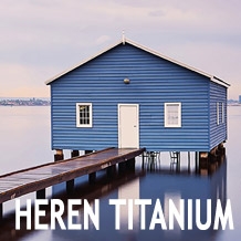 Danish Design horloges heren Titanium
