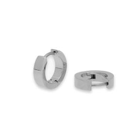 boccia creolen 0510-06 titanium zilverkleurig