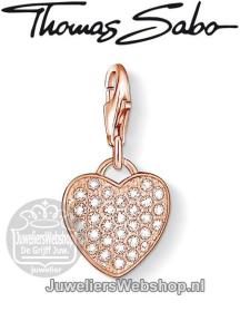 Thomas Sabo Bedel 1021-416-14 Heart Charm Rose