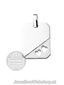 Zilver Graveerplaatje