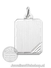 Zilver Graveerplaatje