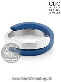 images/productimages/small/Clic-A1B-Armband-Aluminium-Zilver-Blauw-Glans-Dames.jpg