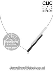 images/productimages/small/Clic-C149Z-Collier-Aluminium-Zwart-Zilver-mat.jpg