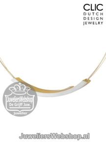 images/productimages/small/Clic-C74G-Collier-Dames-Alumilium-Mat-Geel-Staaldraad.jpg