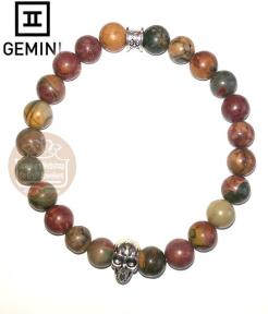 Gemini armband Skull Terra Large