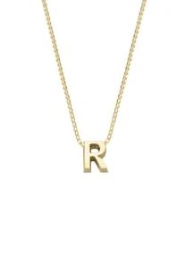 gouden initials letter R collier Joy de la Luz Yi-R