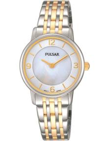 Pulsar horloge PRW027X1 Dames Edelstaal Bicolor Parelmoer
