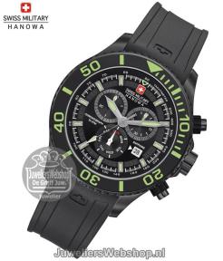 Swiss Military Hanowa Immersion horloge 06-4226.13.007 Zwart