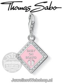images/productimages/small/Thomas-Sabo-bedel-1117-041-9-Baby-on-Board-charm-zilver-emaille-steen.jpg