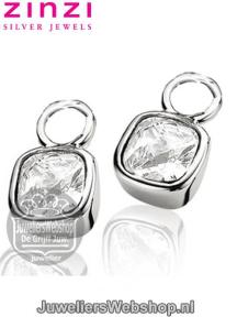 images/productimages/small/Zinzi-ZICH190W-Creoolhangers-Zilver-Wit-Zirconia.jpg