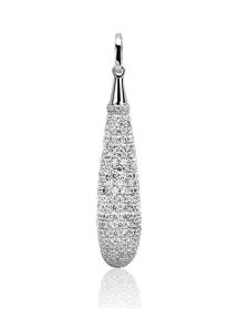 Zinzi Hanger ZIH935 Zilver Pegel Wit