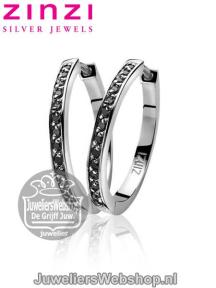 images/productimages/small/Zinzi-ZIO192B-Creolen-Zwart-Zirconia-Zilver.jpg