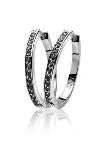 images/productimages/small/Zinzi-ZIO192B-Creolen-Zwart-Zirconia.jpg
