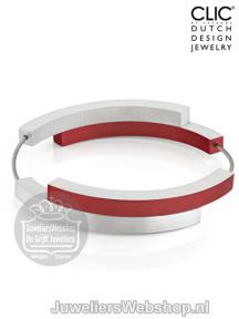clic armband a32r rood mat