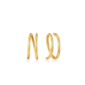Ania Haie 14kt Gold Oorbellen EAU001-01YG