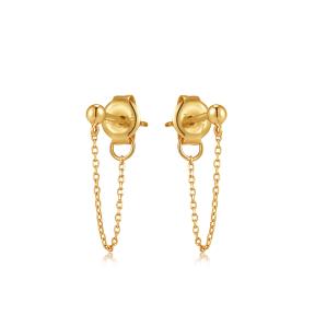 Ania Haie 14kt Gold Oorbellen EAU001-03YG
