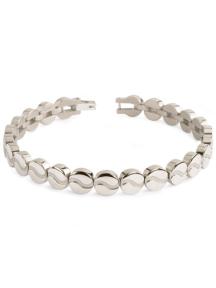 boccia damesarmband 03023-01 titanium zilver