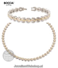 boccia 08022-02 bicolor titanium collier set