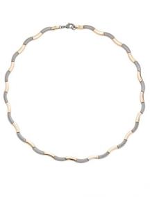 boccia 0844-02 collier titanium goud-zilverkleurig