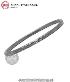 buddha to buddha armband dunia ben hammered black 305
