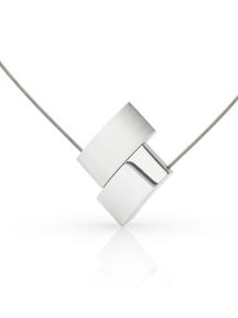 Clic collier staaldraad met aluminium hangers C201