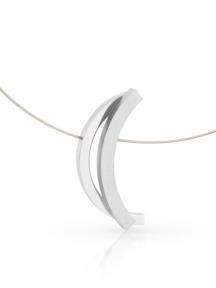 Clic collier staaldraad met aluminium hangers C203
