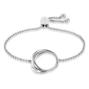 Calvin Klein Warped armband CJ35000006 Zilver