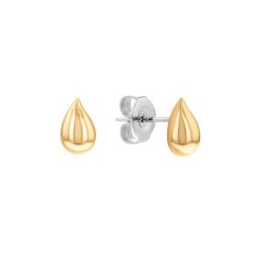 Calvin Klein Sculptured Drops Oorbellen CJ35000071 goud