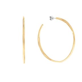Calvin Klein Molten Pebble Hoop Oorbellen CJ35000112 Goud