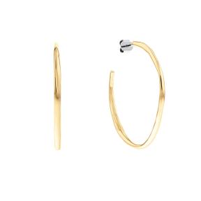 Calvin Klein Molten Pebble Hoop Oorbellen CJ35000115 Goud