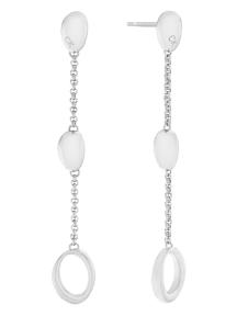 Calvin Klein Playful Organic Oorbellen CJ35000360 Zilver