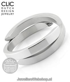 Clic A1 armband mat en glanzend