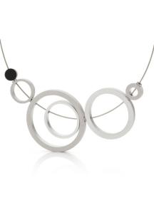 Clic collier staaldraad met aluminium hangers C188