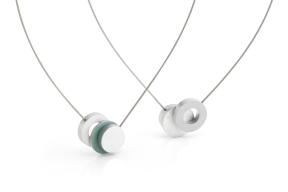 Clic collier staaldraad met aluminium hanger C211