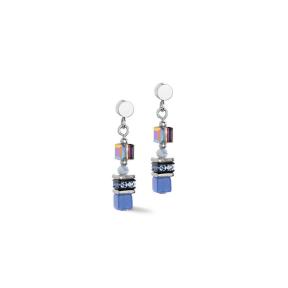 Coeur de Lion Oorbellen 2838/21-0705 Blauw Groen
