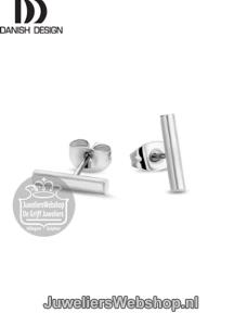IJ118E1 Danish Design Titanium Oorknoppen