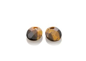 sparkling jewels earring editions Tiger Eye Twist Oval eardrops eagem09-so
