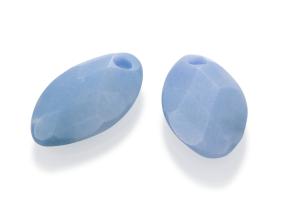 sparkling jewels earring editions facet Blue aventurine ear leaf eardrops eagem37-fclf-s