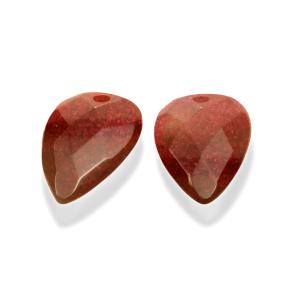 sparkling jewels earring editions Red Coral Blossom eardrops eagem45-bs