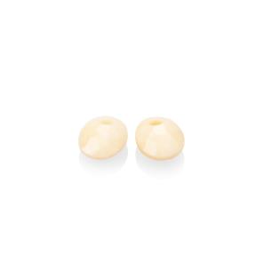 sparkling jewels earring editions Beige Agate Twist Oval eardrops eagem48-so