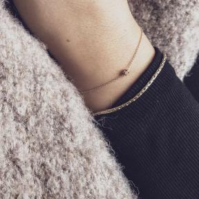 Excellent Jewelry Amband AP116614 geelgoud briljant 0,05 crt. geelgoud