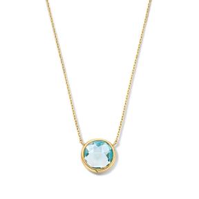Excellent Jewelry Collier CE137500 geelgoud topaas