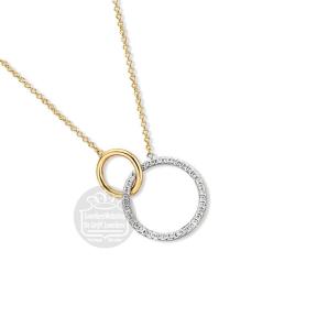 Excellent Jewelry Collier CP417185 bicolor briljant