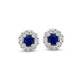 Excellent Jewelry Oorbellen OG215438 witgoud briljant