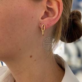 Fjory Gouden CFE Oorbellen 40/25-OCFE011