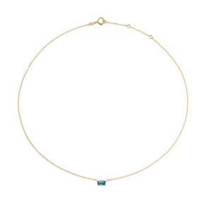 Jackie Gold Medina Topaz Necklace JKN21.158