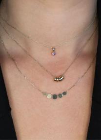 Jackie Gold Amethyst Pendant JKP20.006