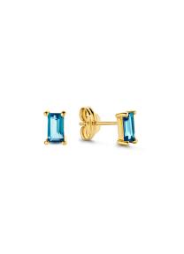 Jackie Gold Medina Topaz Studs JKE21.158