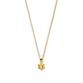 Jackie Gold Citrine Pendant JKP20.007
